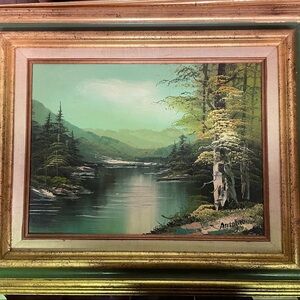 Antique landscape Painting by Antonio